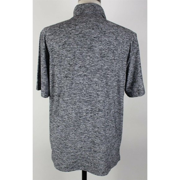 NWT Under Armour UA St. Mary's Elevated Heather Polo Shirt MENS LARGE Blue - Picture 7 of 8